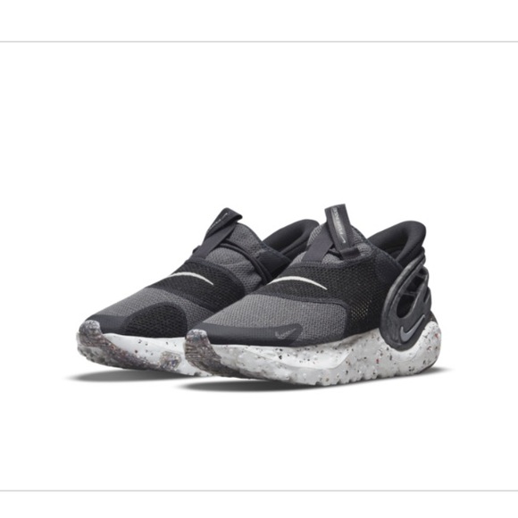 NWT Nike Glide FlyEase Mercury Grey/Black Fog Running Shoes sz w7.5 m9 - Picture 2 of 7